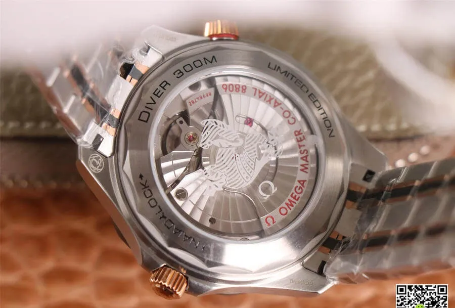 Omega Seamaster Diver 300M 210.60.42.20.99.001 OM Factory 1:1 Best Edition Replica Watch Titanium Case